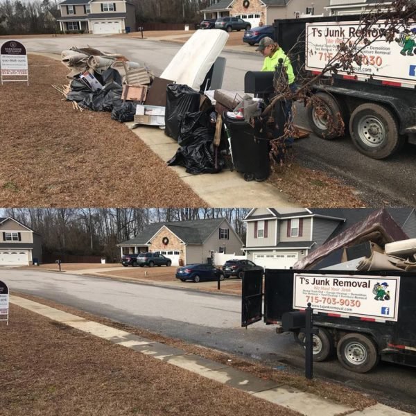 Junk removal professional