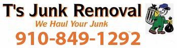 T's Junk removal Logo
